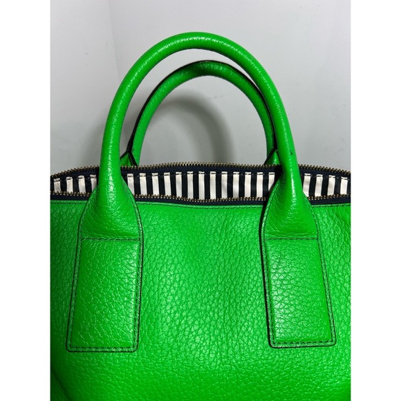 Kate Spade Emerald Green and Navy two-toned tote handbag/crossbody - Picture 6 of 16
